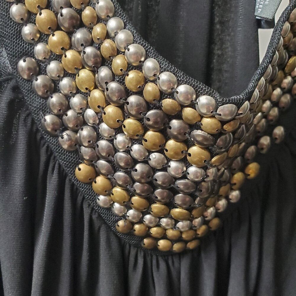Sexy Plus Size Black Womens SleevelessTop - Picture 9 of 13